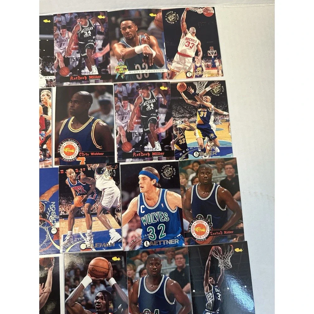 1994 Classic Topps Basketball Lot 39 Shaq Grant Hill Penny Kidd Rookies Stars⁠
